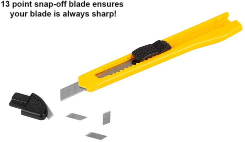 Utility Knife with Retractable Snap-off Blades